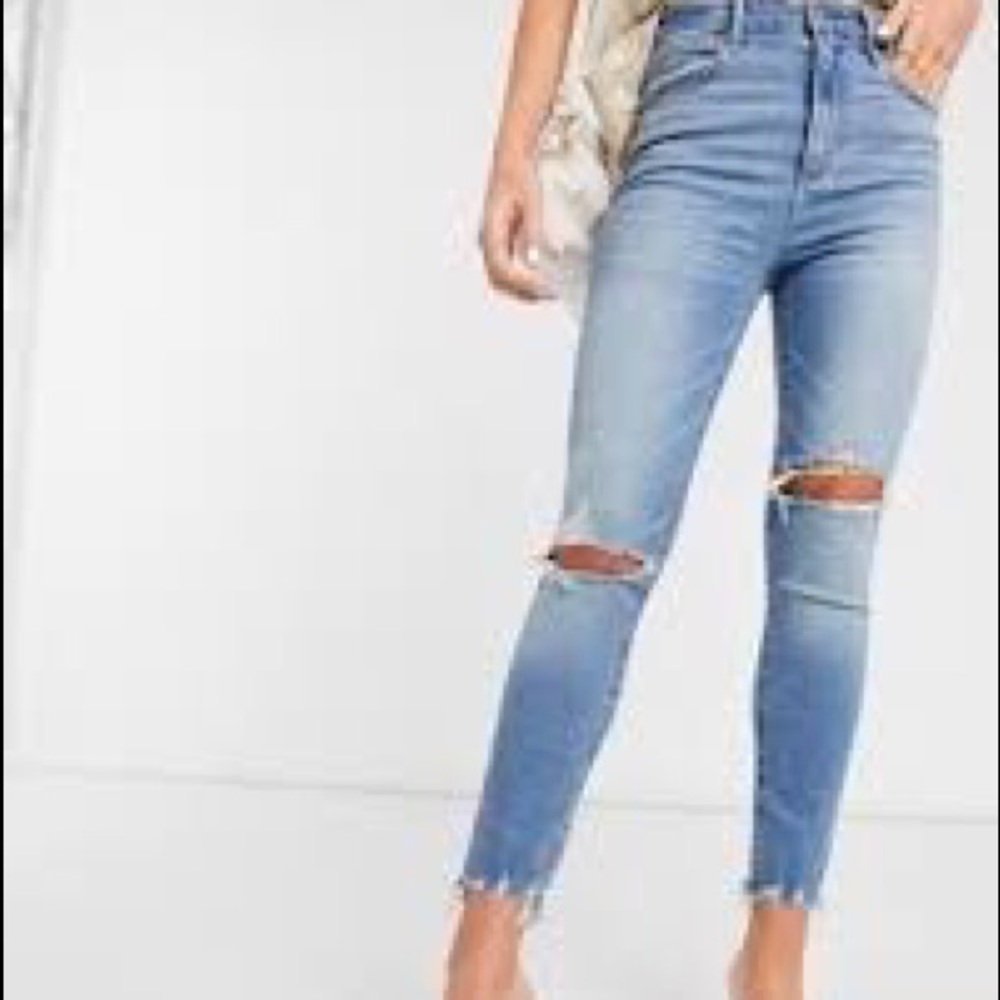 Noisy May Jeans destroyed knee
